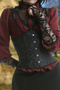 Gothic Victorian Waist Corset with Birit on the Back - 4