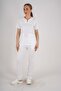 Business Model Soft Lycra White Doctor Nurse Hospital Scrubs Uniform Set