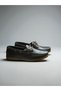 Derikan 7000 Men's Khaki Leather Casual Shoes