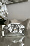 Women's Patent Leather Clutch Portfolio Daily and Evening Dress Drawstring Detailed Strap Hand and Shoulder Bag - 2