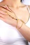 Shahmeran-Hand Accessory with Colorful Butterfly Figure with Chain - 2