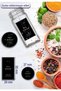 Mienda Home 12 Pcs Black Seasoning Glass Set - with Label and Lid - 4