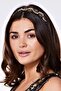 Eliza Flapper Headband in Black Gold - 5