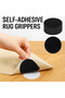 10 Pairs Self-Adhesive Carpet Mat Anti-Slip Snap-On Car Mat and Stickers for Carpet - 3
