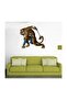Warrior Tiger Teen Room Wall Sticker - 5