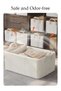 3pcs Wardrobe Clothing Storage Box Foldable Closet Storage Cabinet - 5