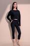 Women's Navy Blue Elastic Waist Stripe Detailed Pencil Pants with Back and Side Pockets - 6