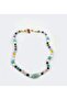 Pink Dumortierite and Quartz Necklace - Certicated Citrine Jade Lal Amber Amazonite Aventurine Pearl - 2