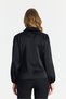 Ceemoda Double-Breasted Side Tie Satin Blouse Shirt - 8