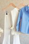Girl's Sweater Detailed Shirt Ribbed Spanish Leg Tights Top Set - 2