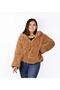 Oversize Lined Plush Coat High Quality - 2