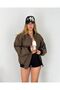 Unisex Haki Bomber Ceket - 4