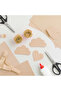 50X200 cm Cream Krapon Paper - Pack of 10 - 2