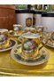 Esterhomedecor Set of Porcelain Coffee Cups for 6 People - 2