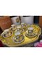 Esterhomedecor Set of Porcelain Coffee Cups for 6 People - 4