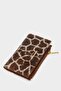 Women's Patterned Faux Leather Wallet E7018Axns - 5