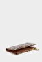Women's Patterned Faux Leather Wallet E7018Axns - 6