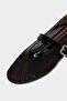 Women's Single Strap Flat Sole Ballerinas E2408Ax25Sm - 5