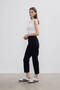 Black Gabardine Pants - 5