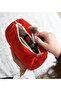Pabtex Plush Makeup Bag for Women - Compact and Cute Cosmetic Bag - 2