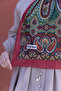 Anatolian Motifs | Ethnic-Patterned Cotton Shawl - 7