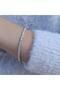 Women's White Zircon Stone Waterway Women's Bracelet - 2