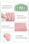 Silicone Body Scrubber & Scalp Massager 2 in 1 Exfoliating Shower Brush & Shampoo Brush - 4