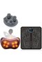 Electric Scalp Massager Portable Waterproof for Hair Growth with 4 Heads + Massage Pillow with 8 Hea