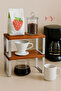2 Pieces Luxury Wooden Countertop Organizer Shelf, Inside Cabinet Organizing Shelf, Organizer with Metal Legs - 5