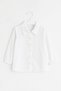 Girl - Embroidered Poplin Long Sleeve Shirt - 3