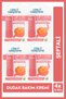 Lip Care Peach Colored Lip Moisturizer 4.5 g X 4 Pieces