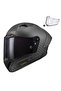 THUNDER KARBON GP AERO MAT SİYAH KASK - 8