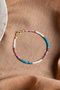 Certified Tourmaline-Moonstone-Apatite Natural Stone Bracelet - 5
