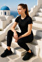 BDM1 |Movement Black Sneakers Daily Walking and Running Training Shoes for Men and Women - 3
