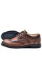 Titan Tan Laced Classic Boys' Evening Dress Shoes - 5