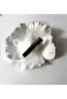 Tropical Overhead Floral Blue Hair Clip - 4