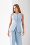 Back Tie Detailed Vest Double Suit - 3