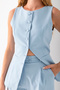 Back Tie Detailed Vest Double Suit - 5