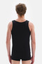 Black Micro Modal Men's Undershirt - 2