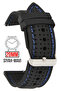 20mm Fossil-Welder-Casio-Seiko-Omega-Armani Watch Compatible Silicone Watch Band Strap 20S26B - 2