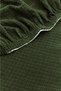 Chair Cover Khaki Green Color Lycra Washable Chair Cover 1 Piece - 2