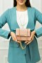حقيبة نسائية رومانية بسلسلة غير لامعة من Weembag