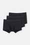 Siyah Basic Micro Modal 3'lü Boxer