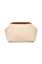 Women's Coffee Detailed Canvas Portfolio & Clutch Bag - 3