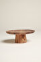 Acacia Cake Stand 8 Inch