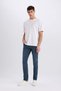 Pedro Slim Fit Narrow Fit Regular Waist Narrow Leg Jean Pants B3622Ax - 3