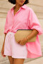 Women's Black Color Detailed Jute Straw Portfolio & Clutch Bag - 3