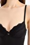 Fall in Love Half Filled Lace Detail Bodysuit 	   D8168Ax25Sp - 6
