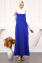 Cobalt Blue Rope Strap Gilet Dress - 2