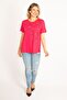 Women's Large Size Fujia Stone Detailed Blouse 65n34525 - 6